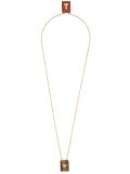 'Caetano double pendant'颈链