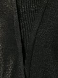 layered effect knitted cardigan