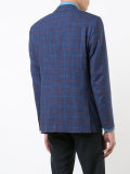 checked blazer