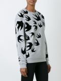 Swallow Swarm patch sweatshirt