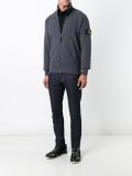 zipped cardigan