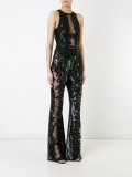 sequinned jumpsuit