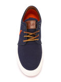 logo embroidered sneakers