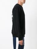 distressed sweatshirt