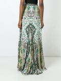 floral print maxi skirt
