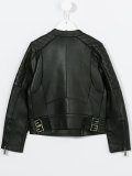 quilted detail bomber jacket