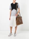 top zip tote