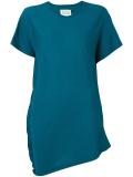 asymmetric hem T-shirt