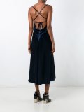 velvet A-line dress