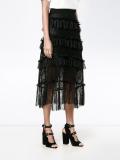 lace ruffle net skirt 
