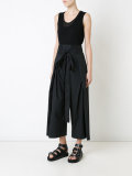 paperbag waist cropped pants