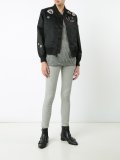 drawstring waist flared coat