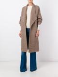 thick lapels cardi-coat