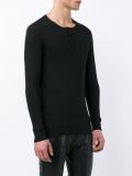 Long-Sleeved Henley T-Shirt