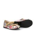 floral ballerinas