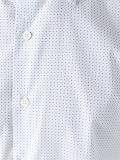 geometric print motif shirt