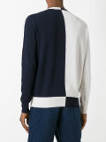 'garage' pattern jumper