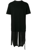 layered long T-shirt 