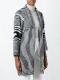 shawl lapel mid cardigan