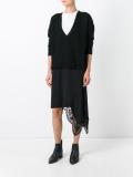 'Karun' V-neck jumper