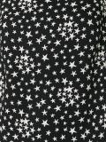star print shift dress