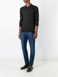 longsleeved polo shirt 