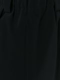 high-rise elasticated waistband trousers