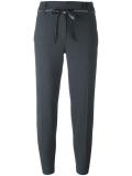 tailored cropped trousers