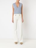 v neck blouse