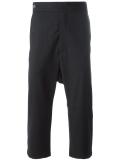 drop-crotch trousers