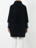 padded shearling coat 
