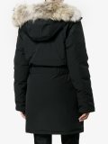 zipped hooded jacket