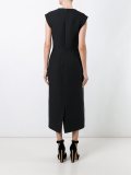 round neck long dress