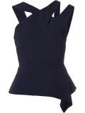 criss-cross strap top