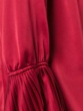 pleated cuff blouse