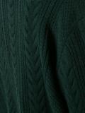 cable knit cropped jumper