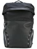 eyelet lace-up detail backpack