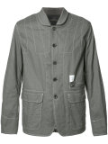 contrasting stitch jacket