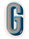 'G'皮革贴纸