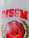 logo print vest