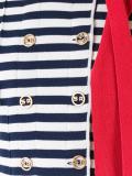 striped fitted jacket