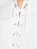 drawstring neck shirt
