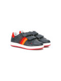 double touch strap sneakers