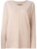 scoop neck jumper 