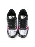 glitter panel sneakers