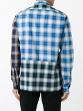 patchwork check shirt