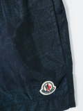 embroidered logo swim shorts
