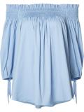 off-shoulder blouse