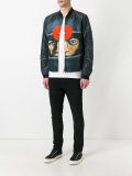 Target Print bomber jacket