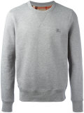 logo embroidery sweatshirt